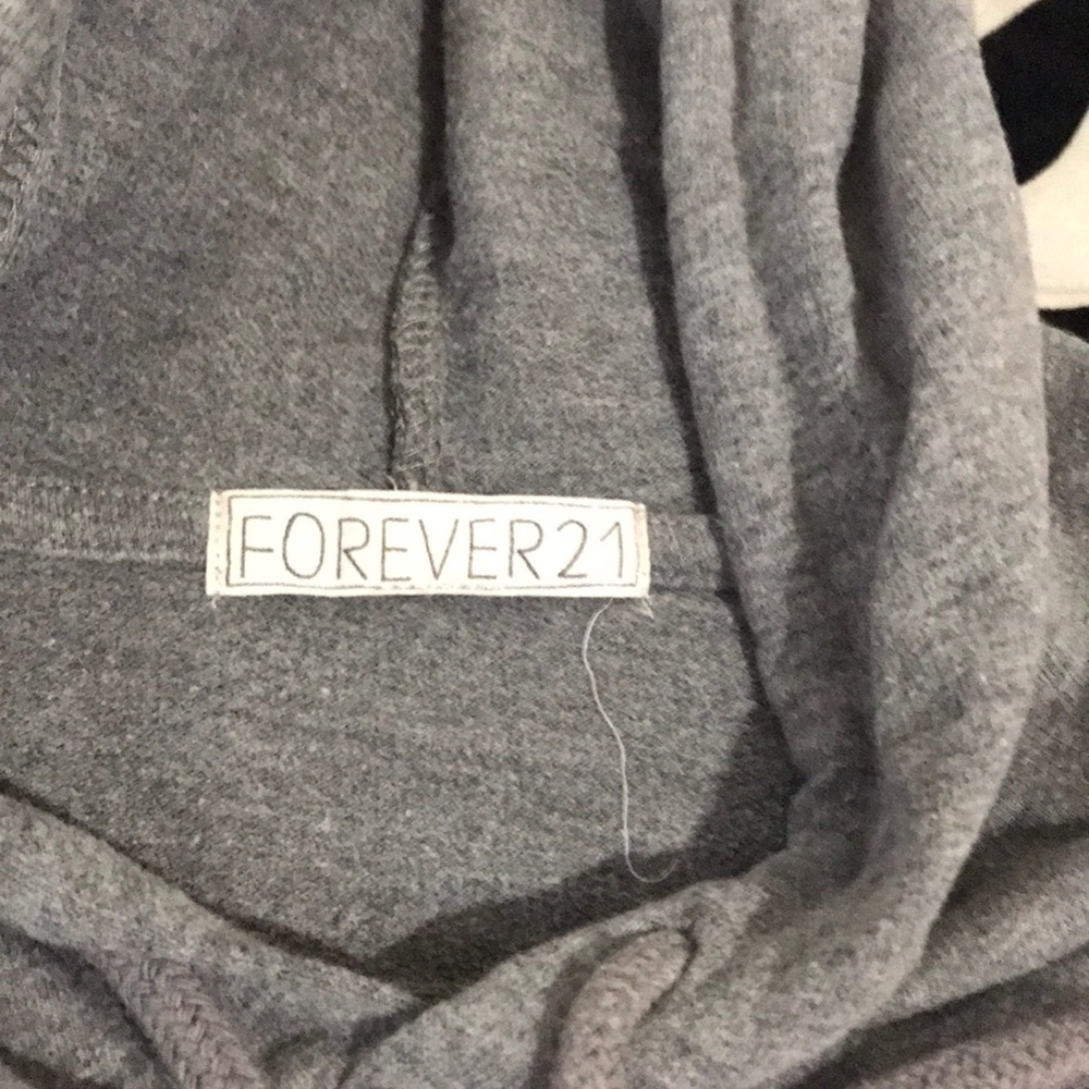 Forever 21 cropped dinosaur sweatshirt - Picture 3 of 3